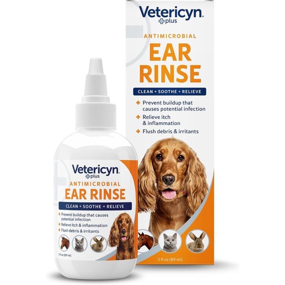 Vetericyn Plus Dog Ear Rinse - Picture 1 of 3